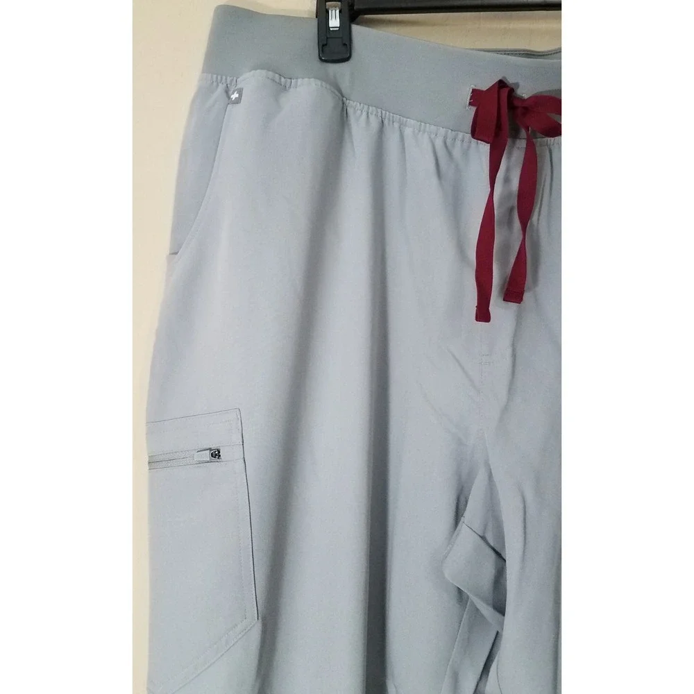 Figs High Waisted Zamora W Yoga Waistband Scrub Pants Women size‎ 4XL Petite NEW